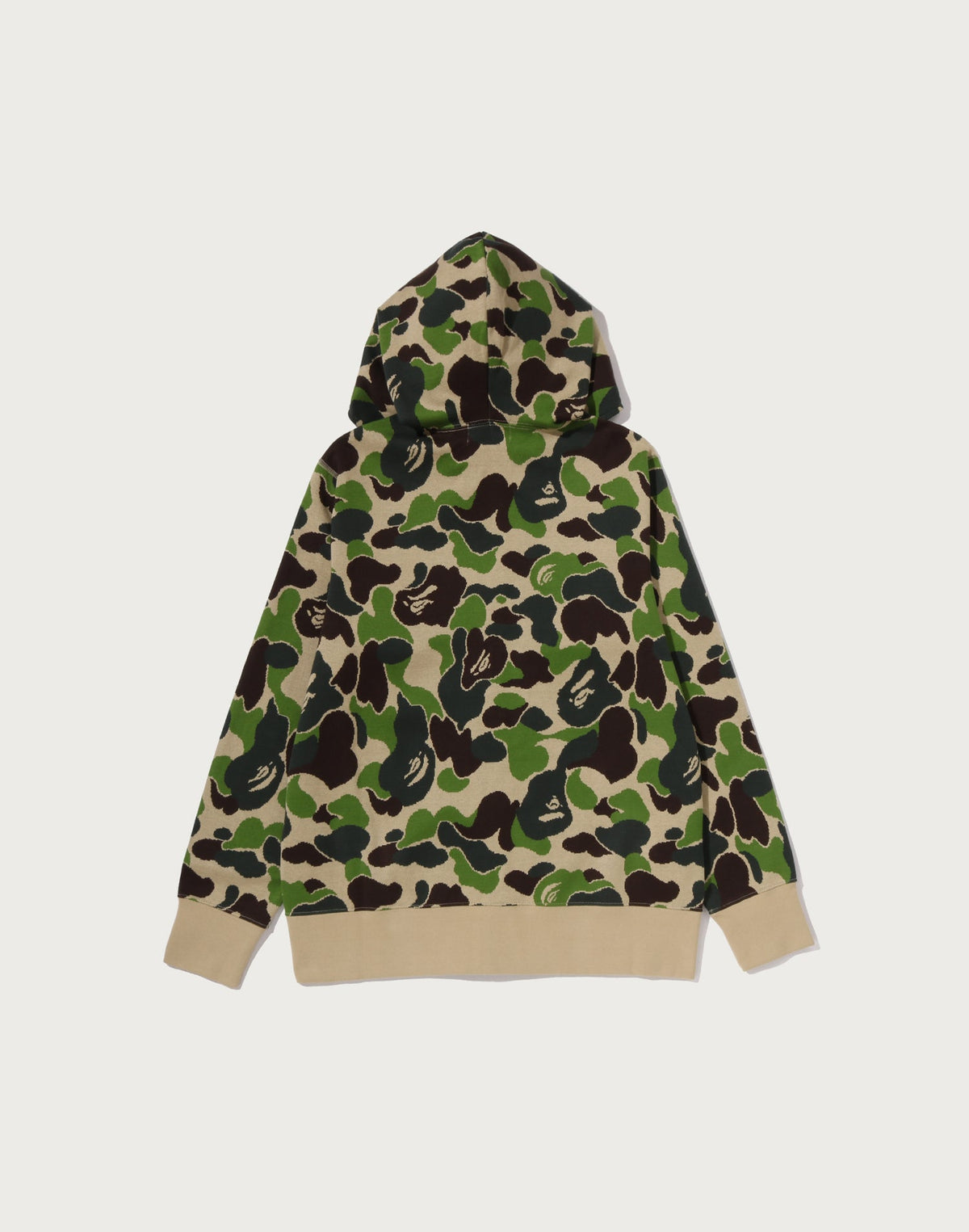 ABC CAMO JACQUARD FULL ZIP HOODIE MENS