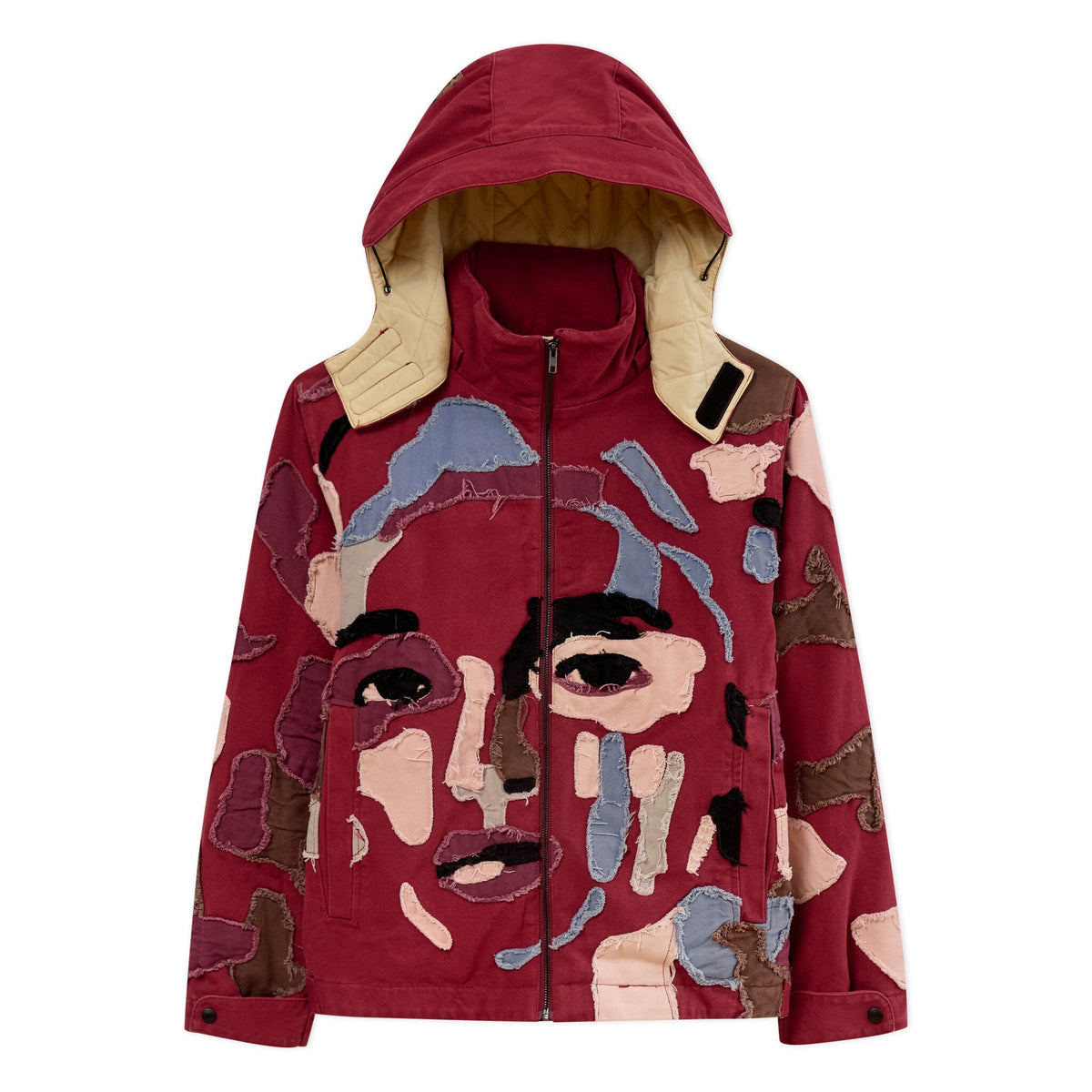 KidSuper Collaged Man Puffer Coat