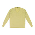 Yellow Scollo Riomaggiore V Neck Sweater