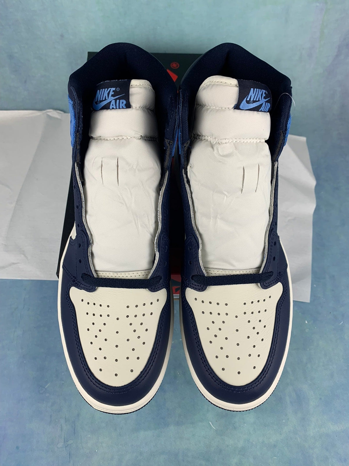 Air Jordan 1 High University Blue 555088-140 Unisex Sneakers