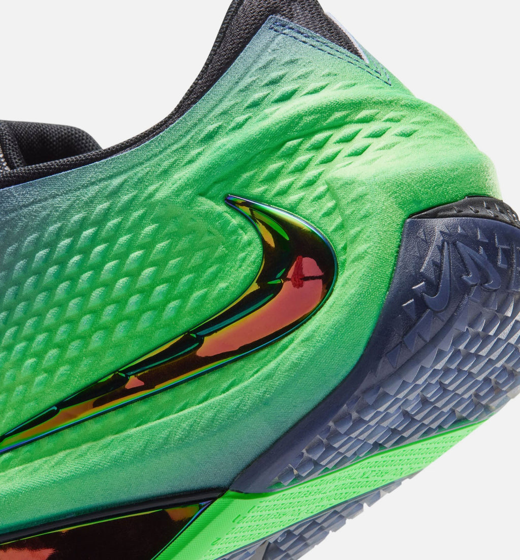 Ja 4 Nightmare Men's Lifestyle Shoe – Obsidian/Black/Voltage Green/Metallic Silver