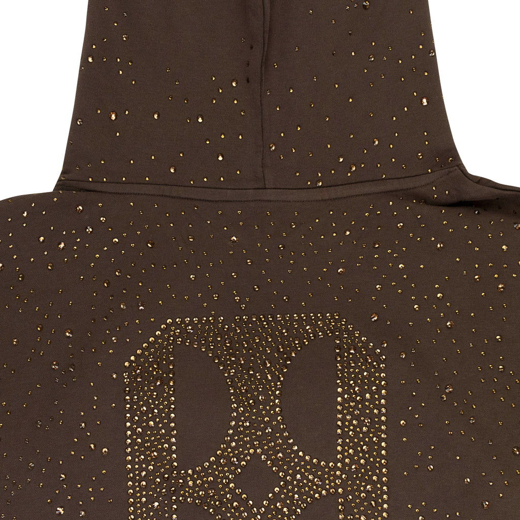 STARRY SKYDIAMOND BROWN HOODIE