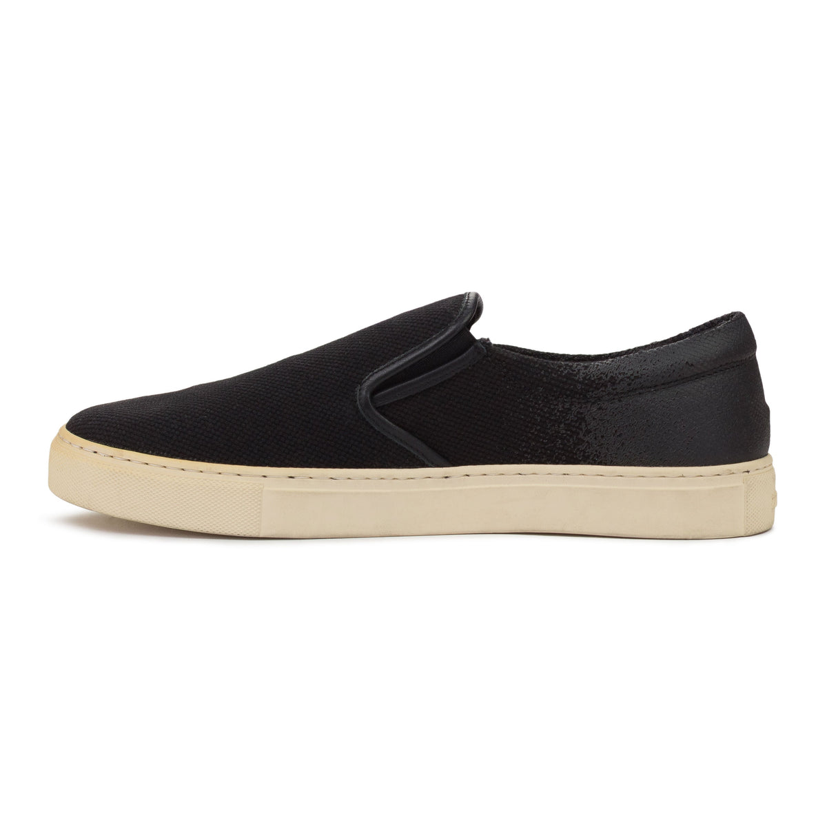 NERO LEATHER PATCH HEEL