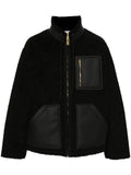 Moschino faux-shearling jacket