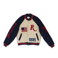NAVY ST. CROIX VARSITY JACKET