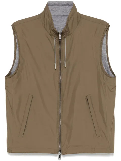 Zegna reversible gilet