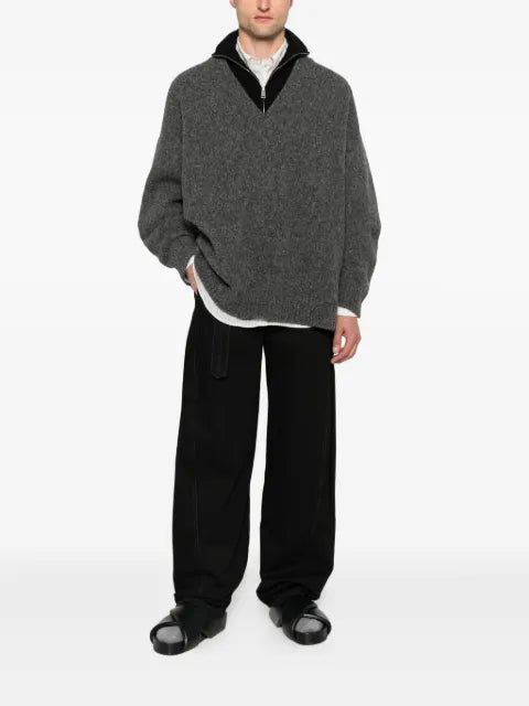 Nanushka zip-up sweater