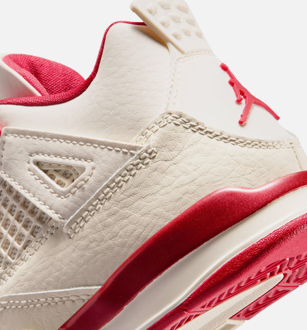 Air Jordan 4 Retro Valentine's Day Preschool Sneakers