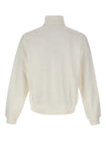 Lacoste half-zip embroidered sweatshirt