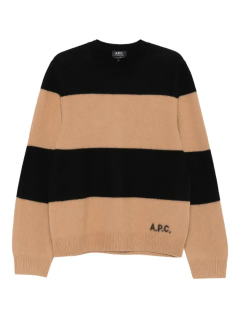 A.P.C. striped cashmere sweater