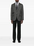 Brioni checked blazer