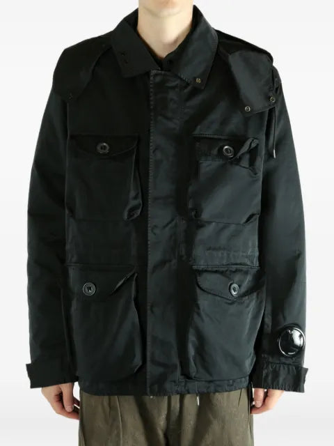 C.P. Company flap-pocket hooded jacket