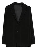 Homme Plissé Issey Miyake plissé single-breasted blazer