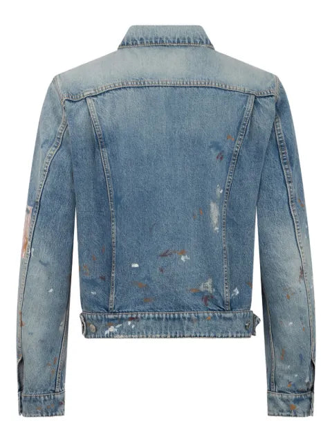 DSQUARED2 medium Manifesto wash Rebel jean jacket