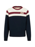 Marni cotton jumper with contrast stripe