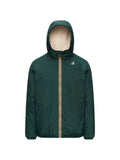 K-Way Le Vrai 4.0 fleece-lined hooded jacket