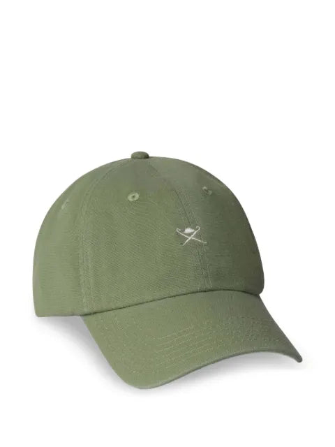 Hackett London Washed Brolly embroidered baseball cap