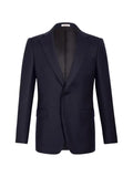 FURSAC single-breasted virgin wool-blend blazer