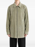 Rick Owens suede zip-up jacket