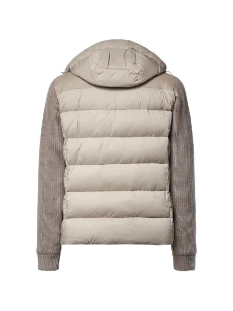 Moorer Allori padded panel-detail jacket