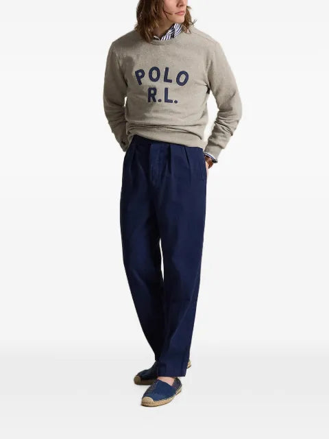 Polo Ralph Lauren logo-patch sweater