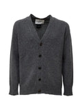 AMARANTO  distressed cardigan