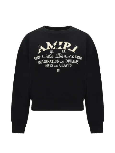 AMIRI Arts District embroidered sweater