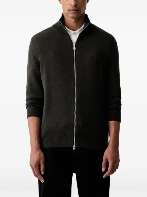 Marc O'Polo zip-up high-neck cardigan