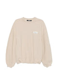 Jacquemus logo-patch drop-shoulder sweater