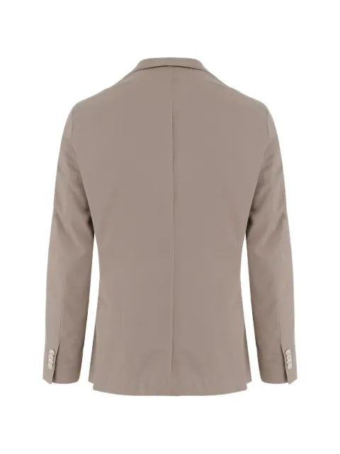 BOSS notch-lapels single-breasted blazer