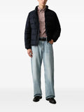 Trussardi quilted high-neck jacket