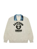 AAPE BY *A BATHING APE® camouflage-print logo-print sweater