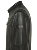 Peuterey zip-up leather jacket