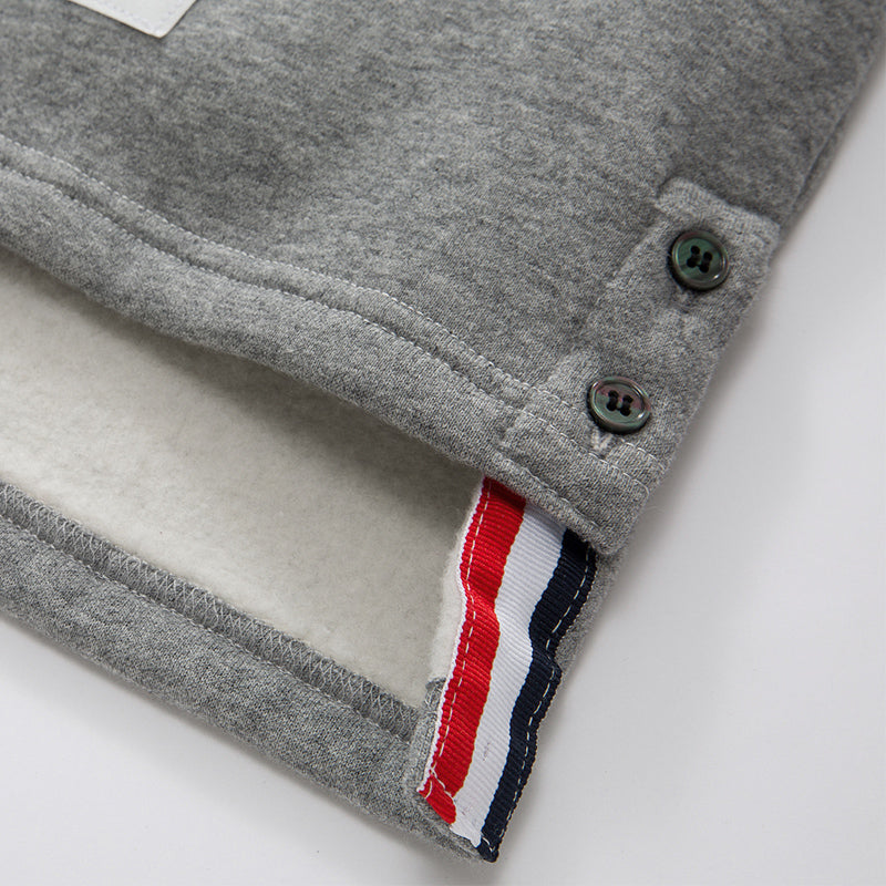 Classic Four-Bar Thickened Hoodie | Thom Browne