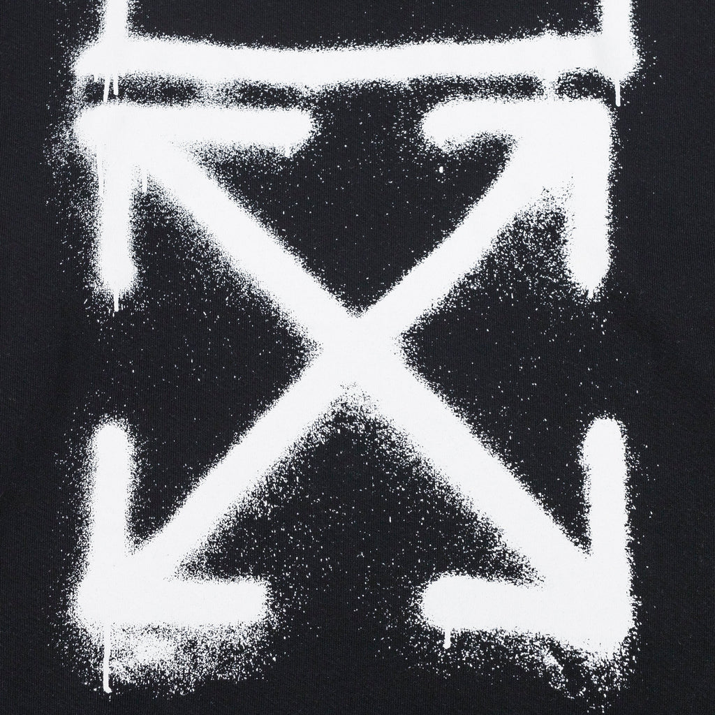 Black Spray Arrow Hoodie