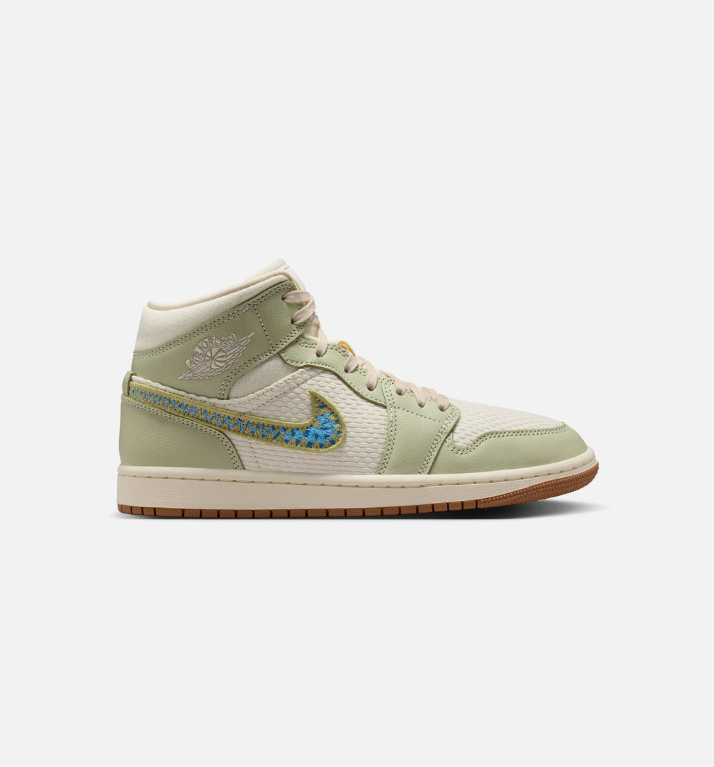 Women's Air Jordan 1 Mid SE Olive Aura