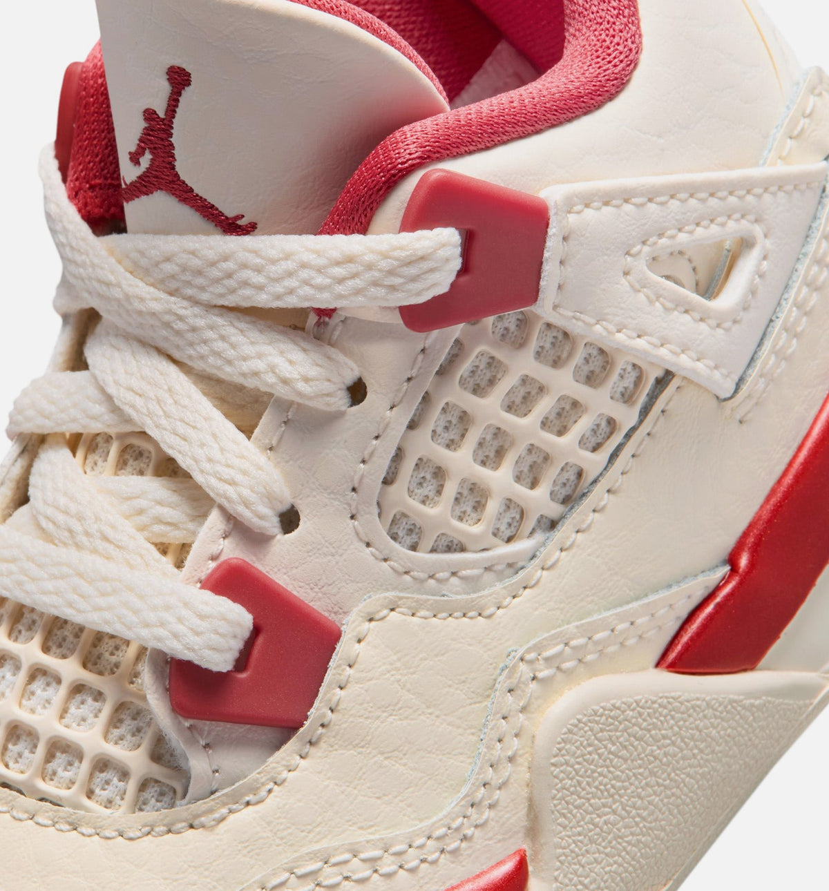 Air Jordan 4 Retro Valentine's Day | Infant/Toddler Lifestyle Shoe | Light Ivory/Canyon Rust/Siren Red