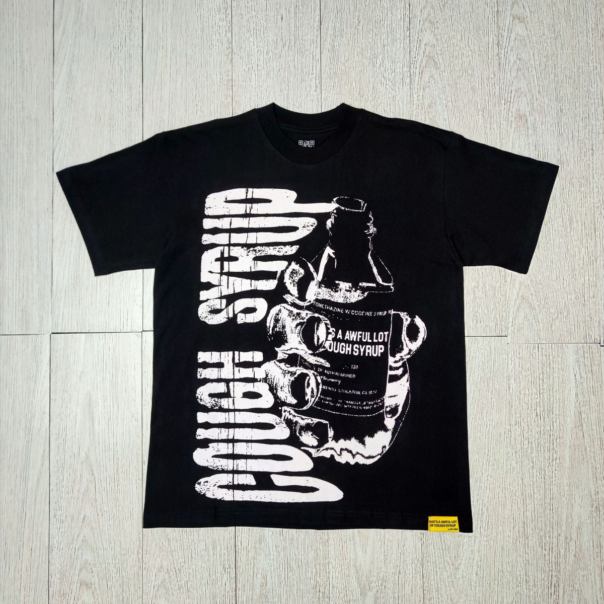 ALOCS Cough Syrup Multi‑Graphic Oversized Tee Streetwear Unisex