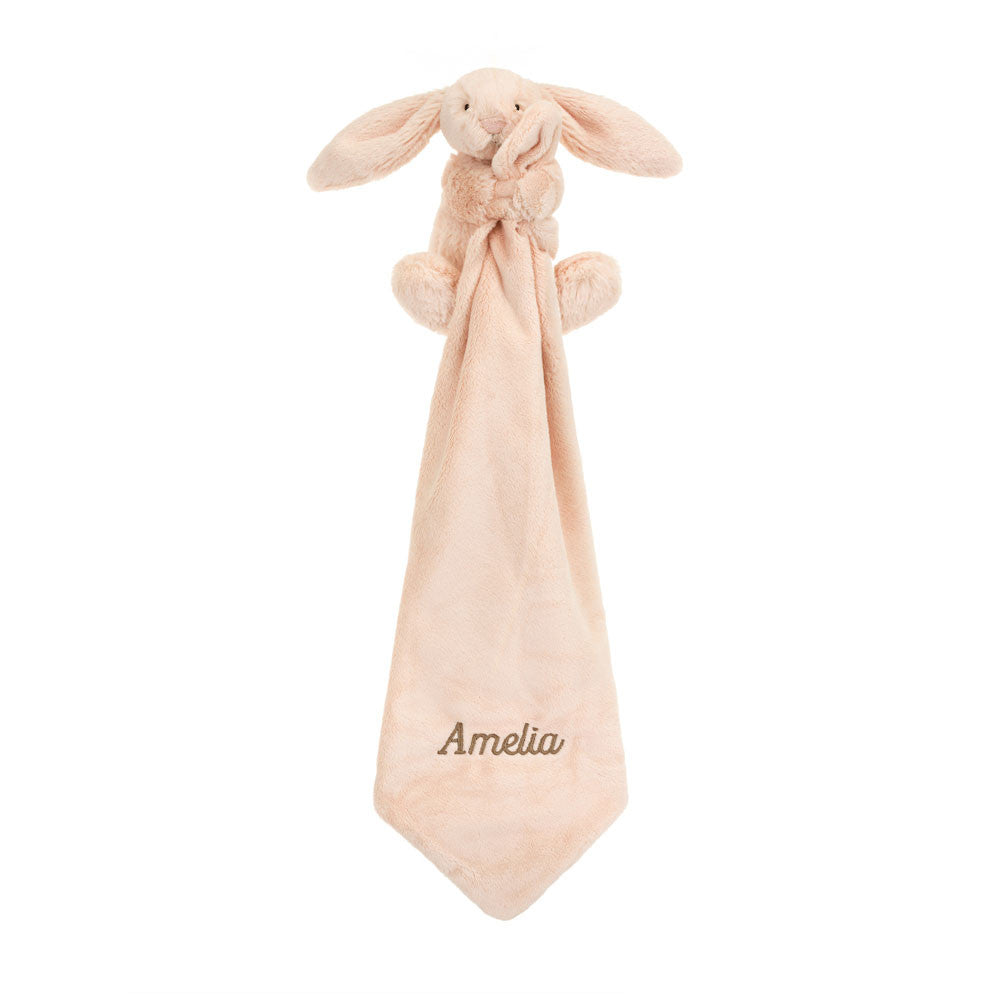 Personalized Bashful Blush Bunny Soother