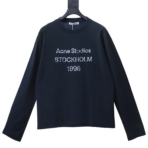 AC Sprayed 1996 Logo Longsleeve Black