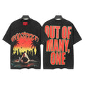 Godspeed Shark Out Of Many One Graphic T-Shirt