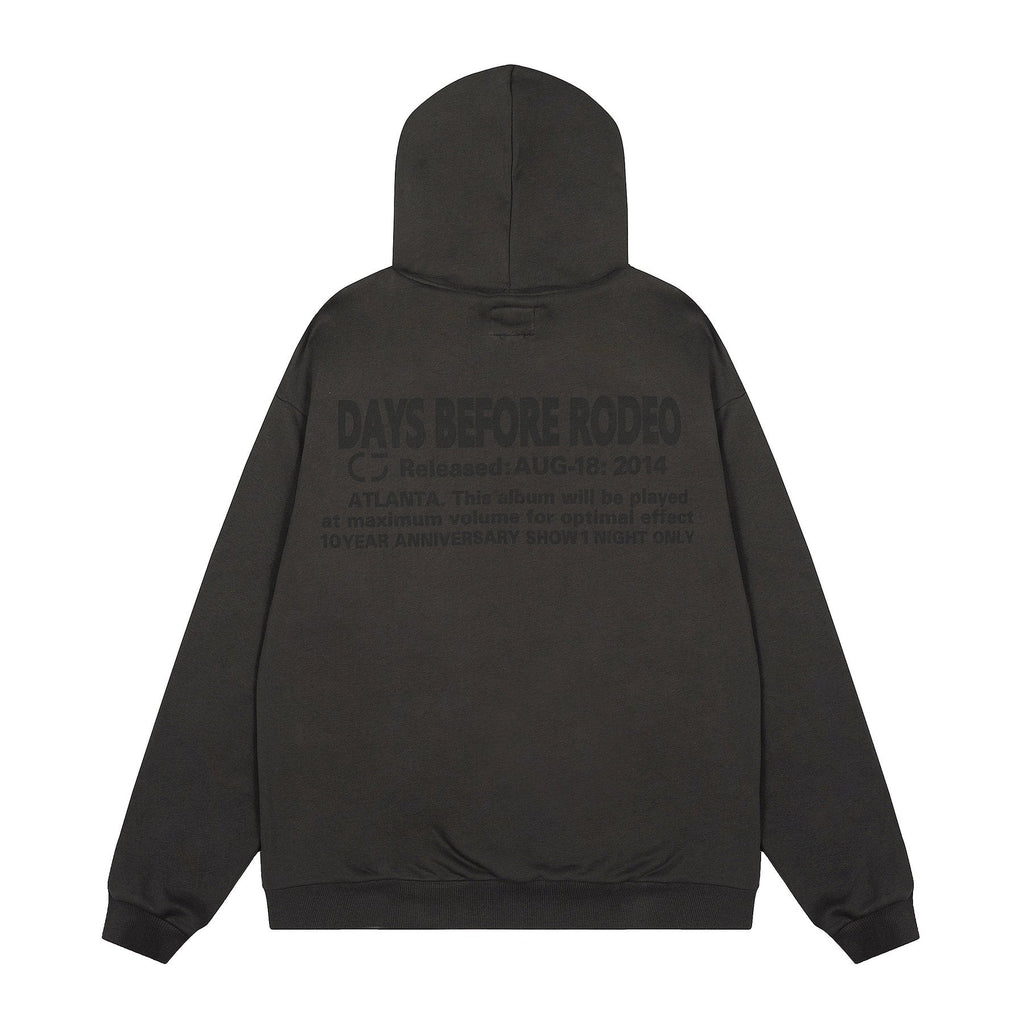 Sp5der Black Graphic Hoodie