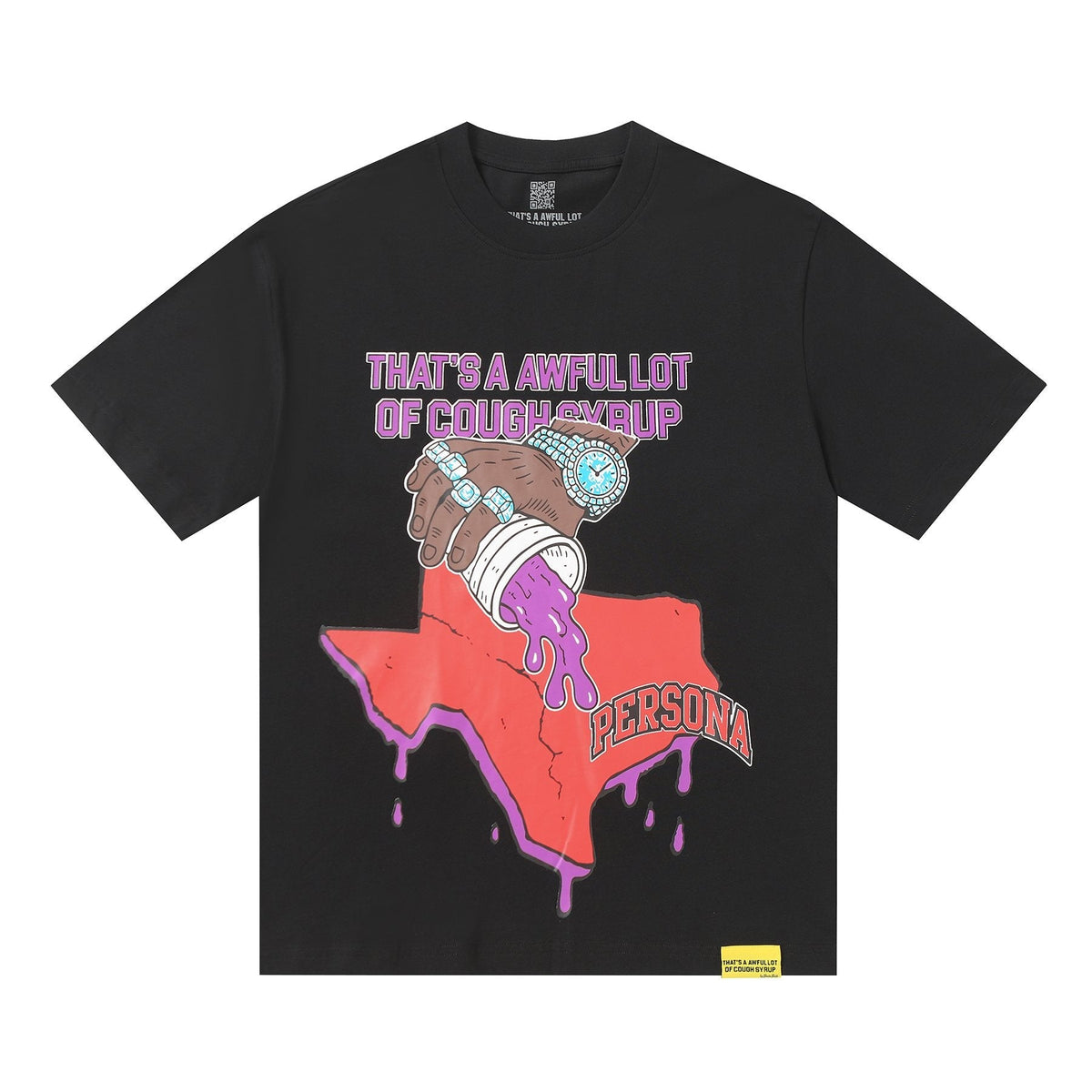 THAT'S A AWFUL LOT OF COUGH SYRUP Front & Back Graphic T-Shirt