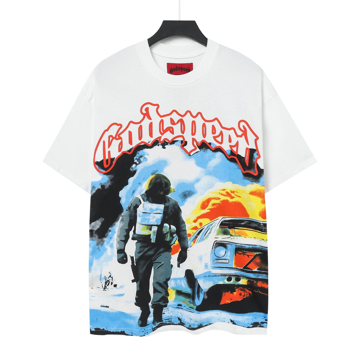 Godspeed Out of Many One Short-Sleeve Graphic T-Shirt