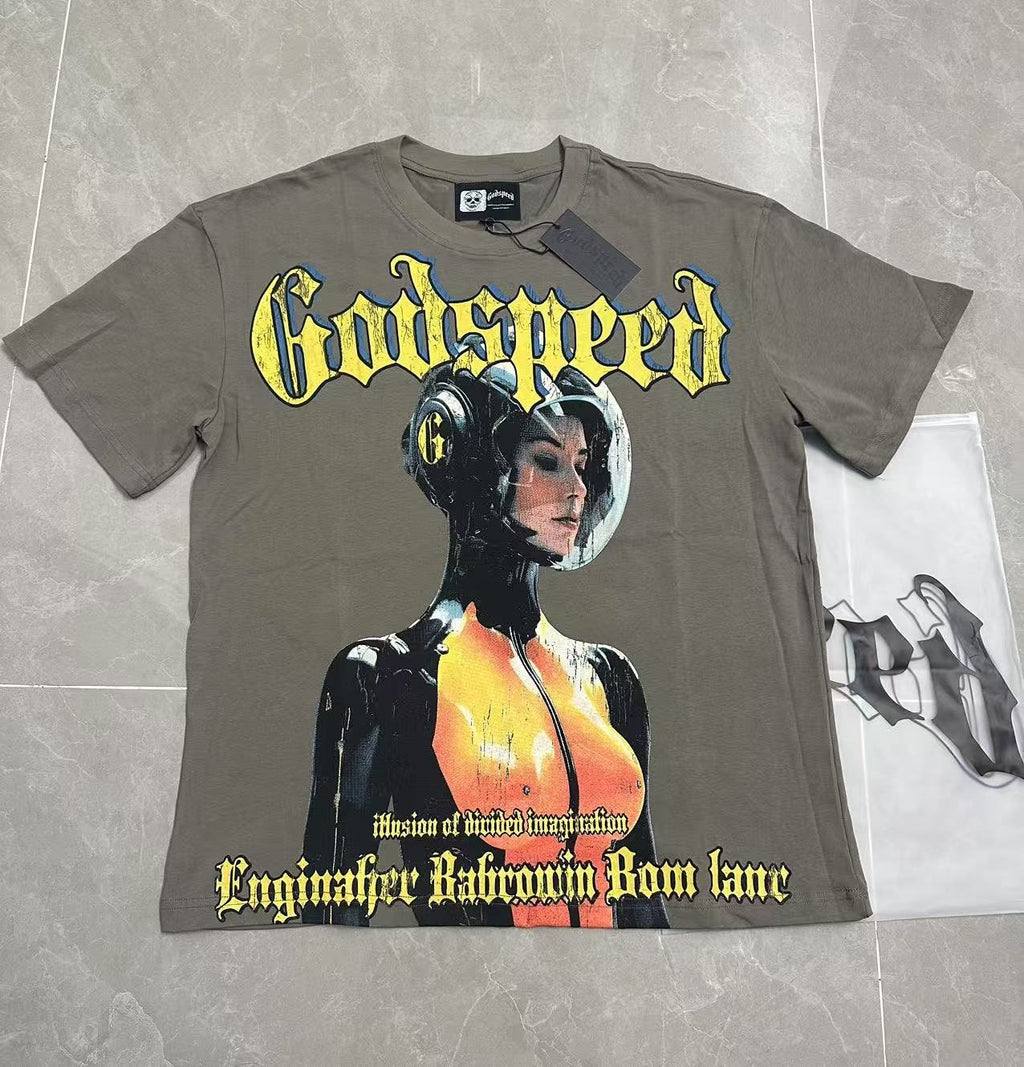 Godspeed Illusion Graphic Short-Sleeve T-Shirt