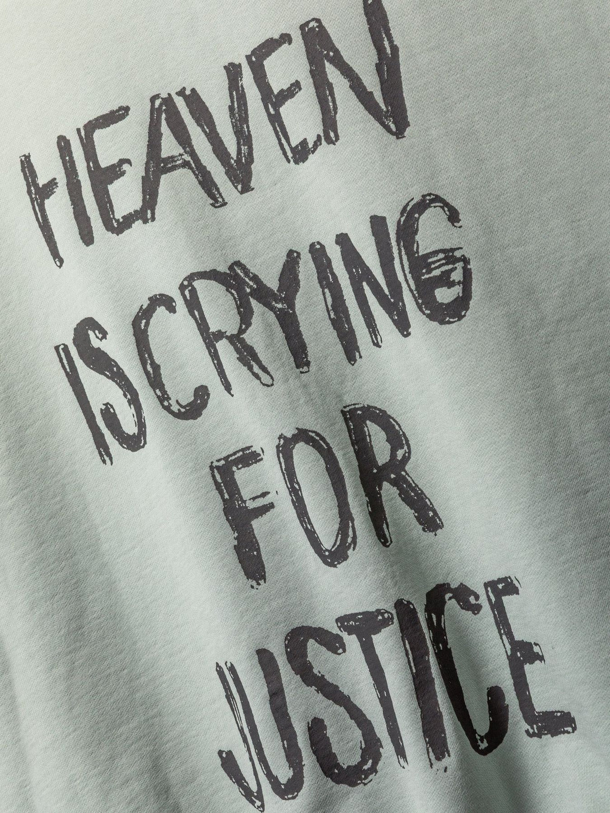 FEAR OF GOD Light Blue Raised Letter Graphic Hoodie
