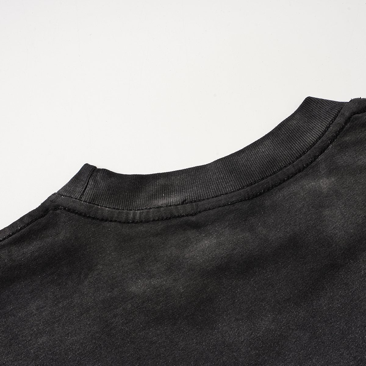 VALLEY Washed Black Graphic T-Shirt