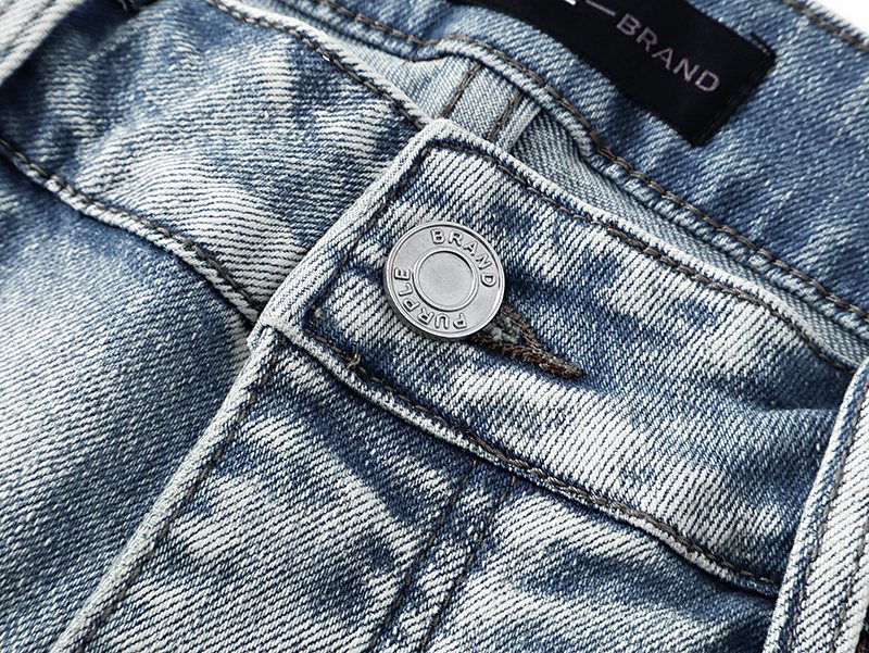 Purple Brand Dot Embellished Flared Jeans