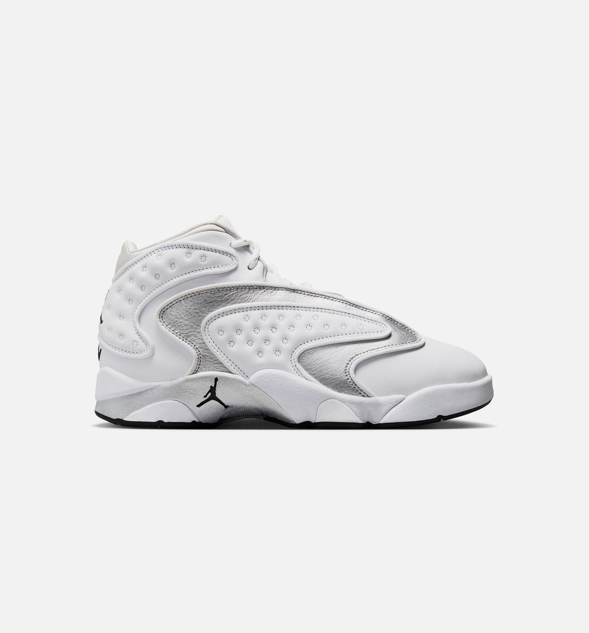 Women's Air Jordan OG White Metallic Silver