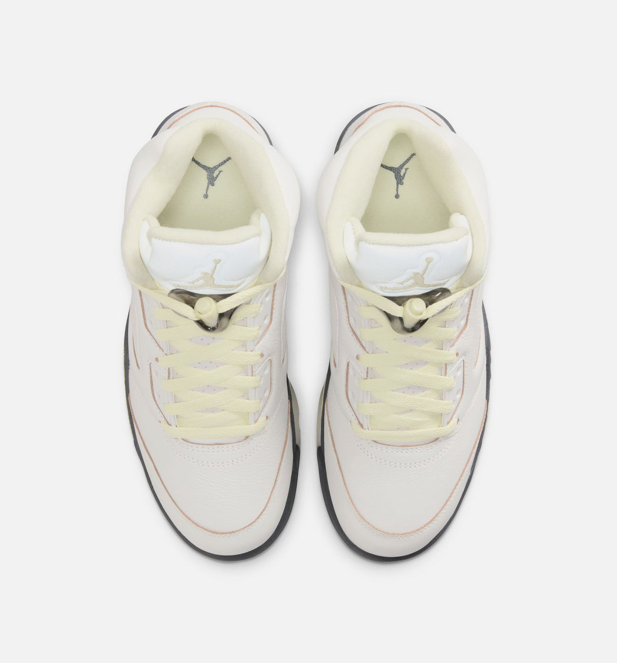 Air Jordan 5 Retro Luminous Green Women's Sneakers - Sail / Luminous Green / Anthracite